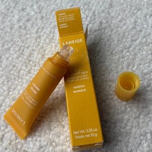LANEIGE Mango Lip Balm in Bright Yellow